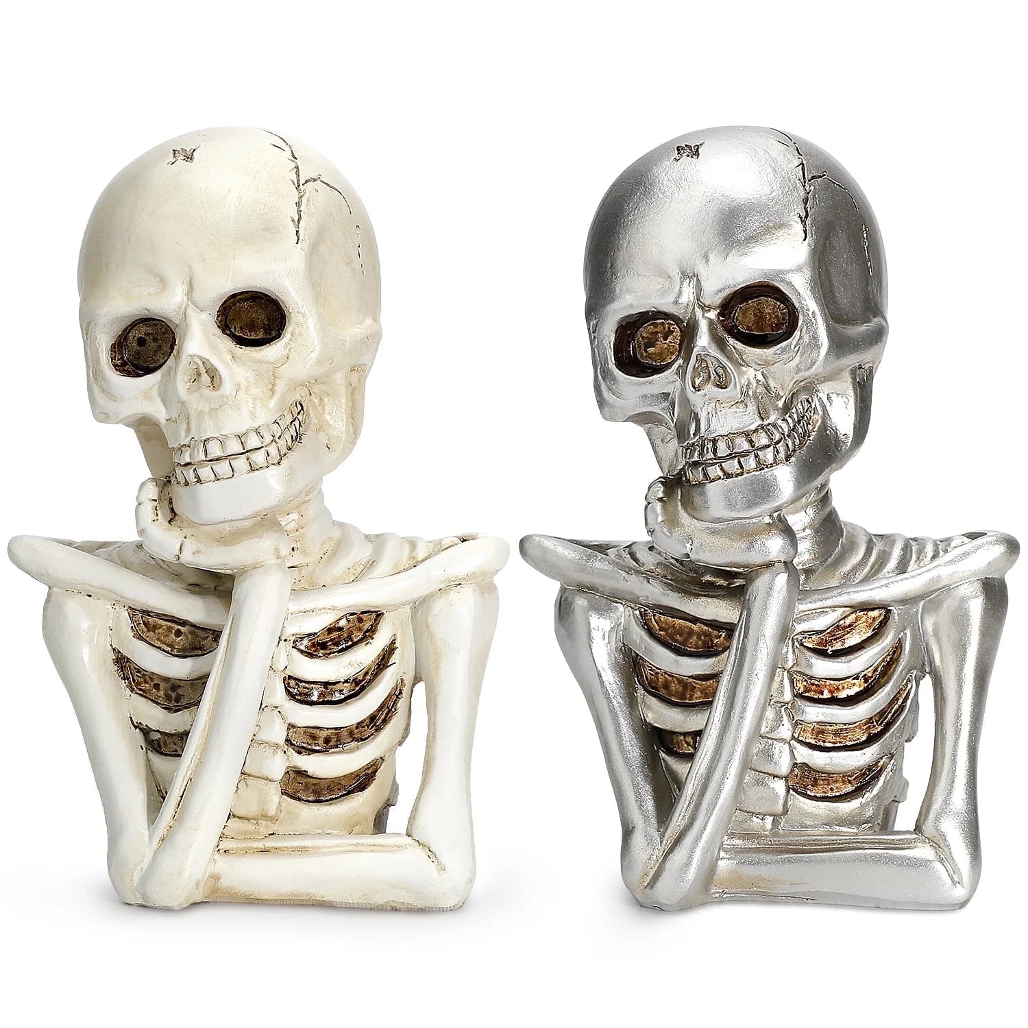 2PCS Skeleton Halloween Decor